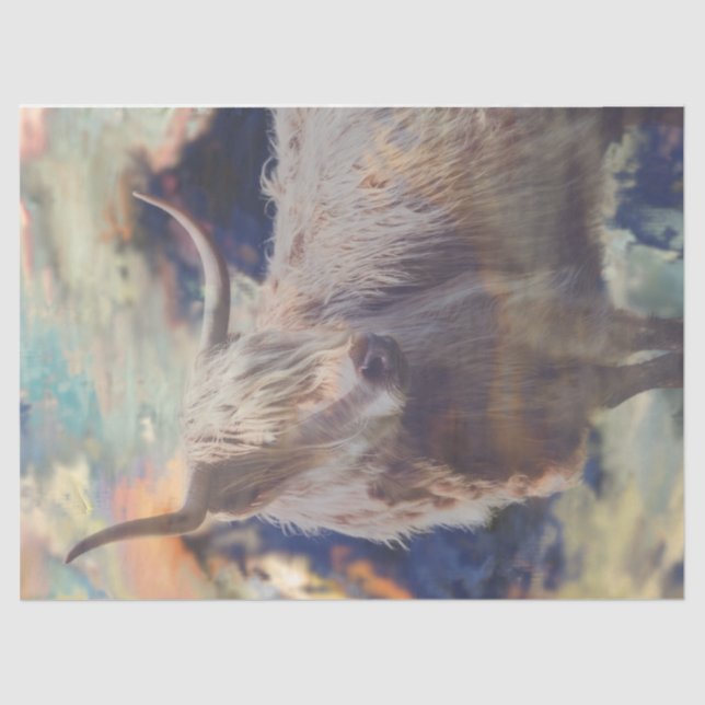 Mutterkuhbrieze 2 Dekoupage Tissue Seidenpapier (Vorderseite)