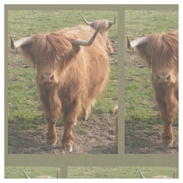 Mutterkühe Stoff (Nahaufnahme)