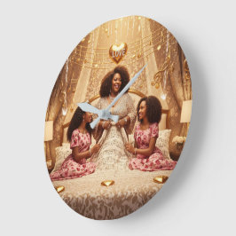 Mutterkummer C Große Wanduhr