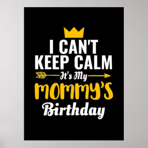 Mutterkunde   Es ist mein Geburtstag. Poster