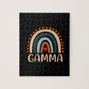 Mutterkunde Gamma Rainbow Grandma Niedliche Gebu Puzzle