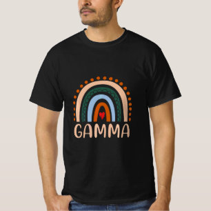 Mutterkunde Gamma Rainbow Grandma Niedliche Gebu T-Shirt
