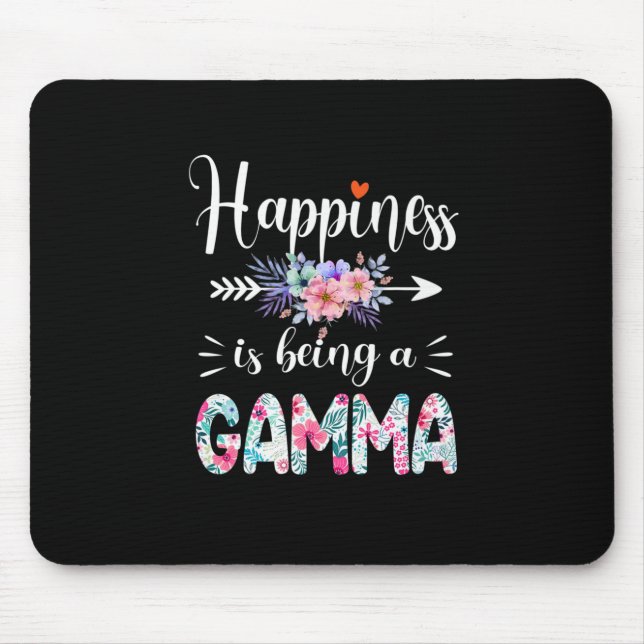 Mutterkunde | Glück ist ein Geburtstag von Gamma Mousepad (Vorne)