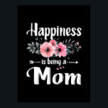 Mutterkunde | Glück ist eine Mama zum Geburtstag Poster<br><div class="desc">Mutterkunde | Glück ist eine Mama zum Geburtstag</div>