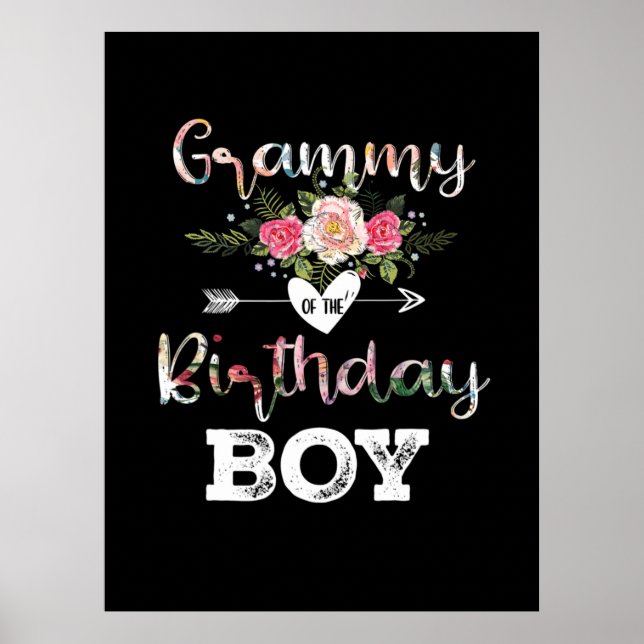 Mutterkunde | Grammy eines Geburtstags Poster (Vorne)