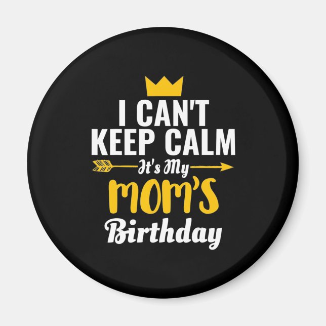 Mutterkunde | Meine Mamas zum Geburtstag Magnet (Vorne)