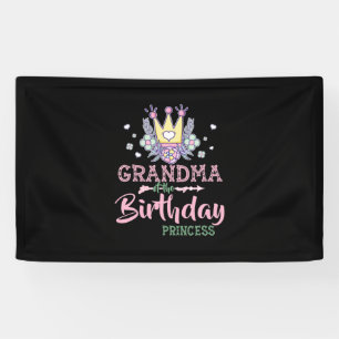Mutterkunde   Oma der Geburtstagsprinzessin Weihna Banner