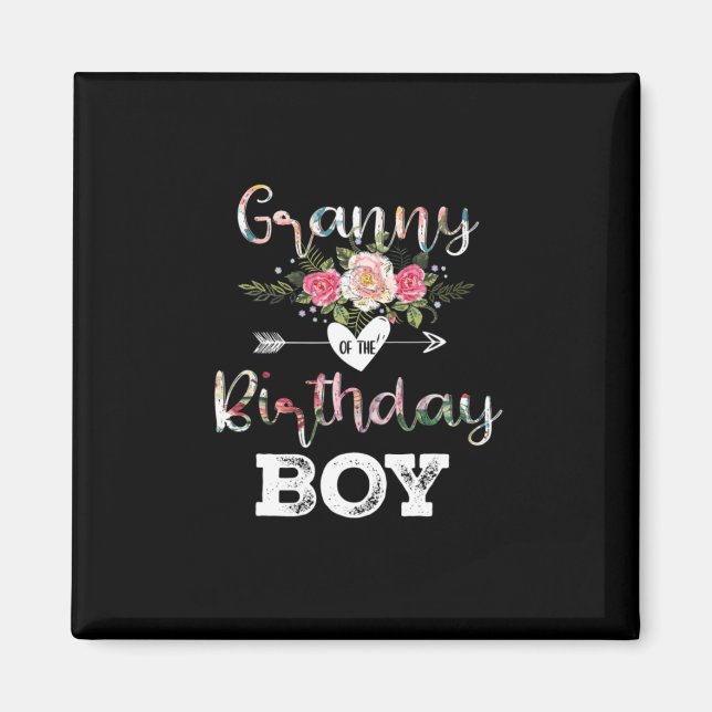 Mutterkunde | Oma eines Geburtstags Magnet (Vorne)