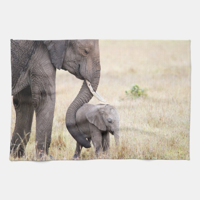 Mutterliche Liebe Handtuch (Horizontal)