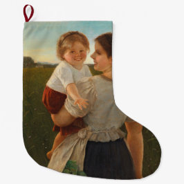 Mutterliebe (Mutter und Tochter lieben) Großer Weihnachtsstrumpf