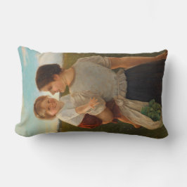 Mutterliebe (Mutter und Tochter lieben) Lendenkissen