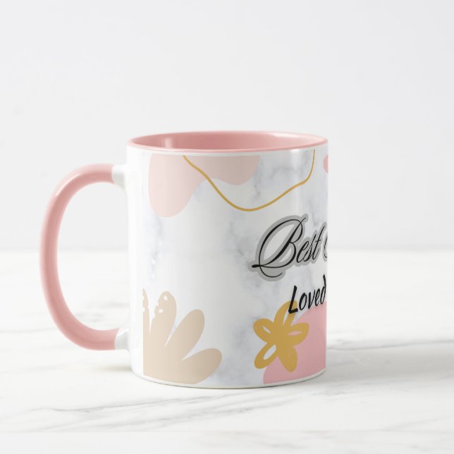 Mutterliebe-Zitat-Kaffeetasse  Tasse (Links)