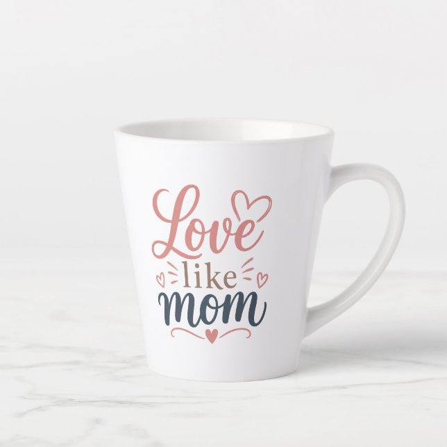 Mutterm Liebesmuttertag Kaffeetasse Milchtasse (Rechts)