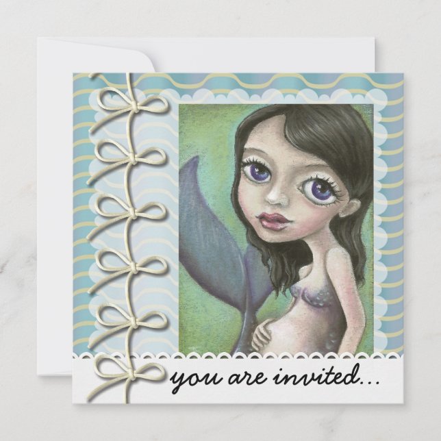 Muttermaid Einladung (Vorderseite)