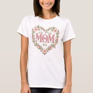 Muttermaltes Herz Pastell T-Shirt