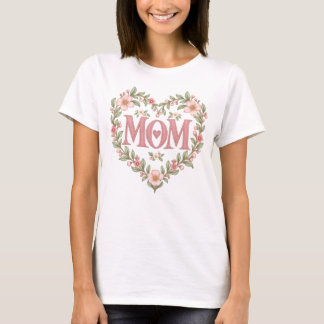 Muttermaltes Herz Pastell T-Shirt