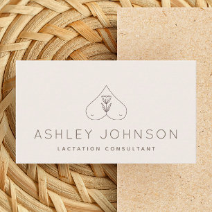 Muttermilch Berater Stillen Neutral Visitenkarte