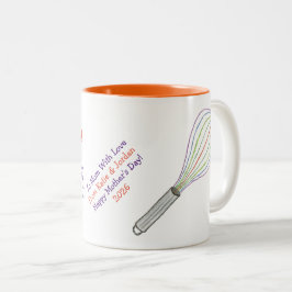 Muttermilch-Brownie in einer Tasse