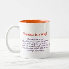 Muttermilch-Brownie in einer Tasse