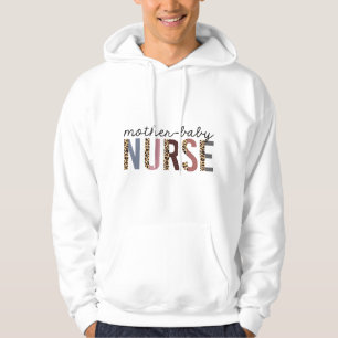 Muttermilch Krankenschwester Leopardendruck Gepard Hoodie