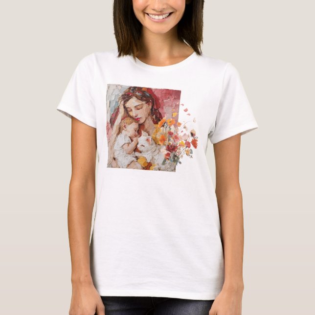 Muttermilch-T-Shirt T-Shirt (Vorderseite)