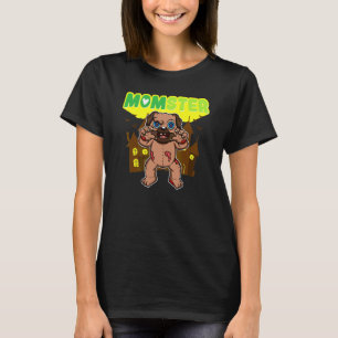 Muttermonster Grusel Halloween Mama Gruselig C T-Shirt