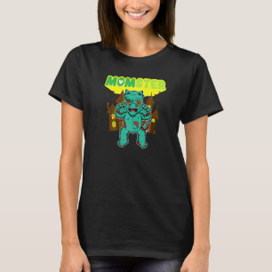 Muttermonster Schreckliche Halloween-Mutter Grusel T-Shirt