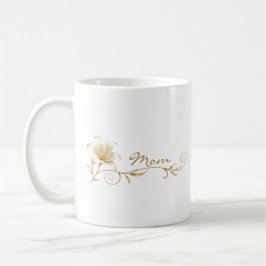 Muttermutter Champagner Gold Lily Geschenktasse Kaffeetasse