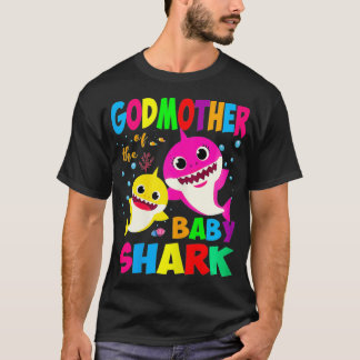 Muttermutter des Babyhais Geburtstag Godmutter Sha T-Shirt