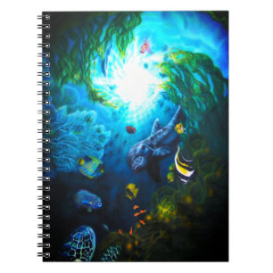 MutterOcean Dolphin-Notebook Notizblock