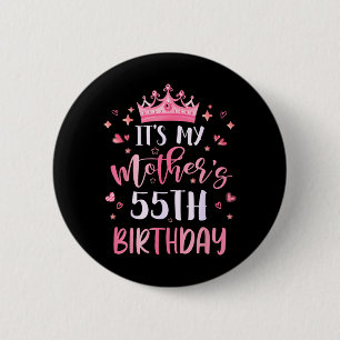Mutters 55. Geburtstag nk Alles Gute zum 55. Gebur Button