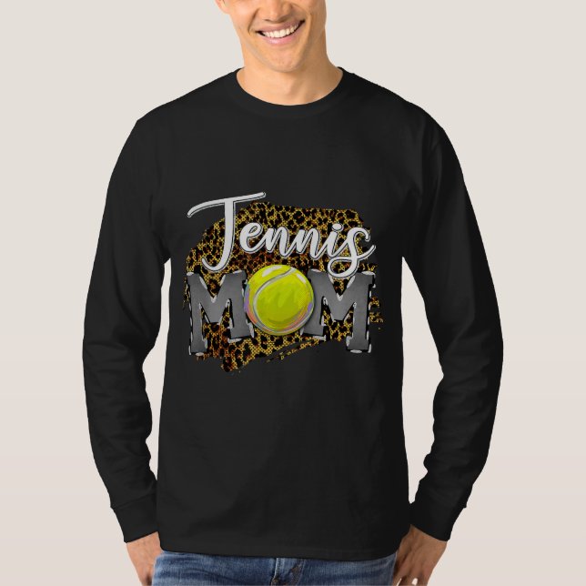 Mutter's DAY MAMA LIFE Tennis Mama Tennis Mama T-Shirt (Vorderseite)