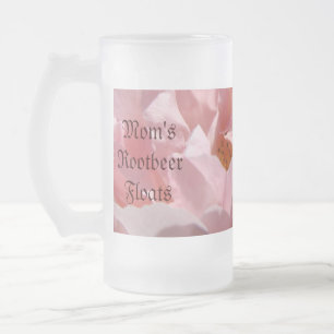 Mutters Rootbeer Floats Glas Gefrorene Tassen Rose
