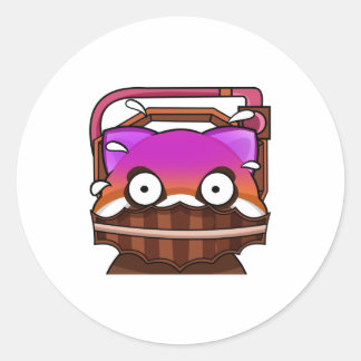 Muttersäge Runder Aufkleber