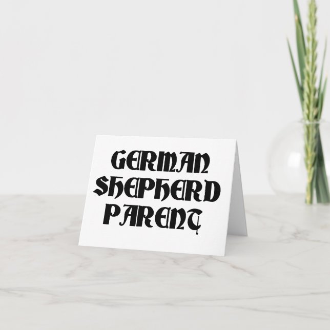 Mutterschäfer Dankeskarte (Vorderseite)