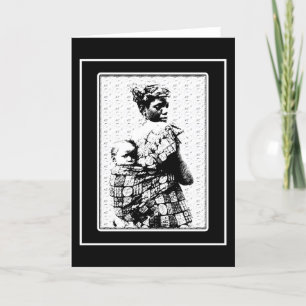 Mutterschaft Dankeskarte