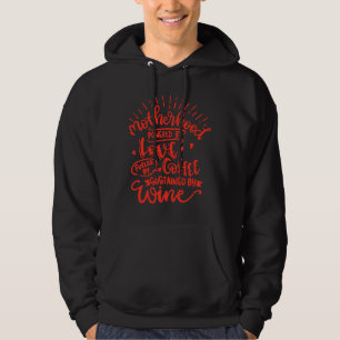 Mutterschaft durch Liebe angetrieben durch Kaffeeh Hoodie