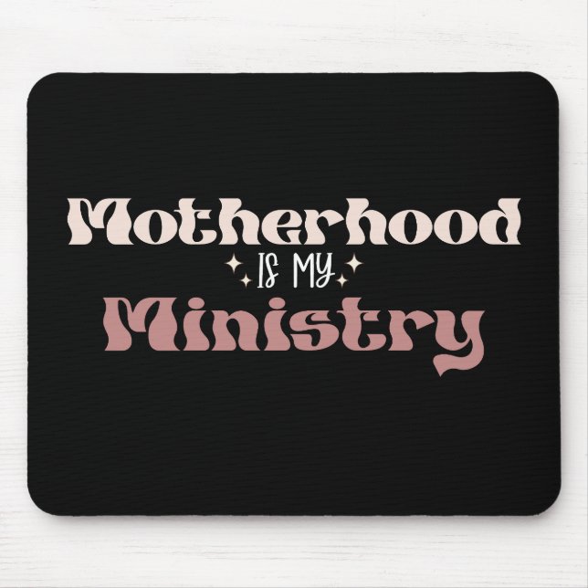 Mutterschaft ist der Muttertag meiner Mama im Mini Mousepad (Vorne)