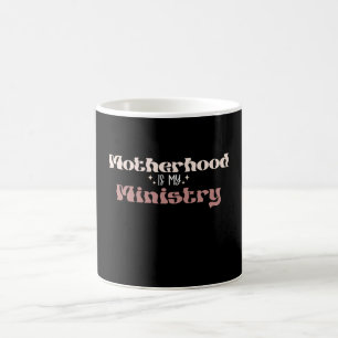 Mutterschaft ist mein Amt Mama Muttertag Kaffeetasse