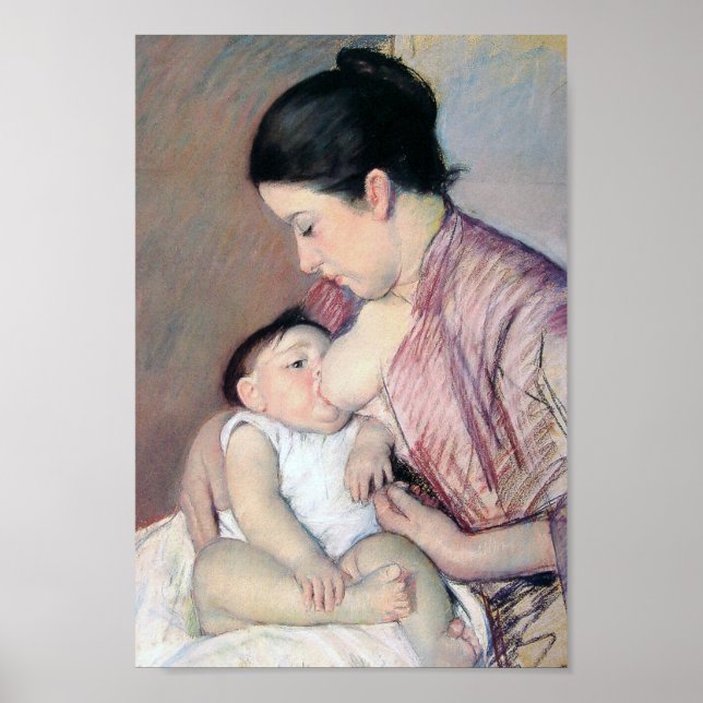 Mutterschaft, Mary Cassatt Poster (Vorne)