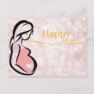 Mutterschaft sollte keine vorbestehende Bedingung Postkarte