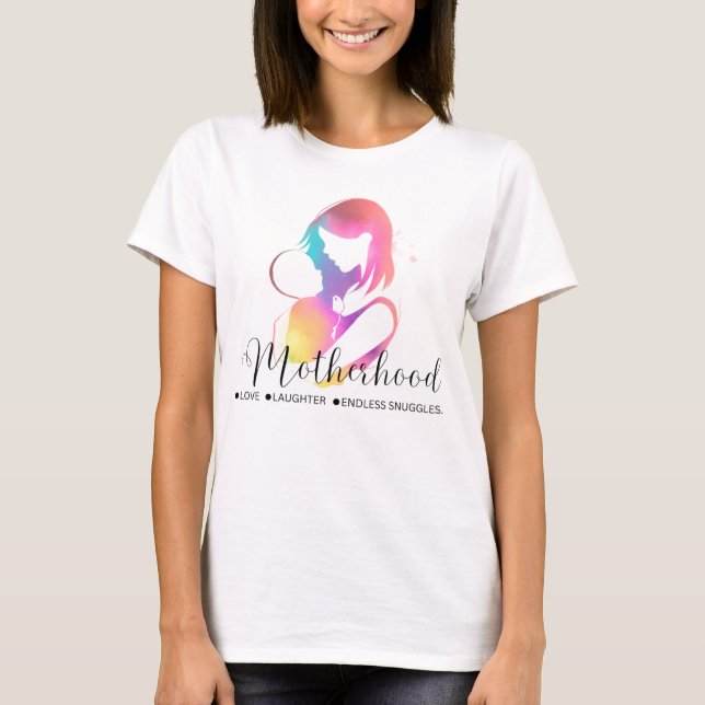 Mutterschaft T-Shirt (Vorderseite)