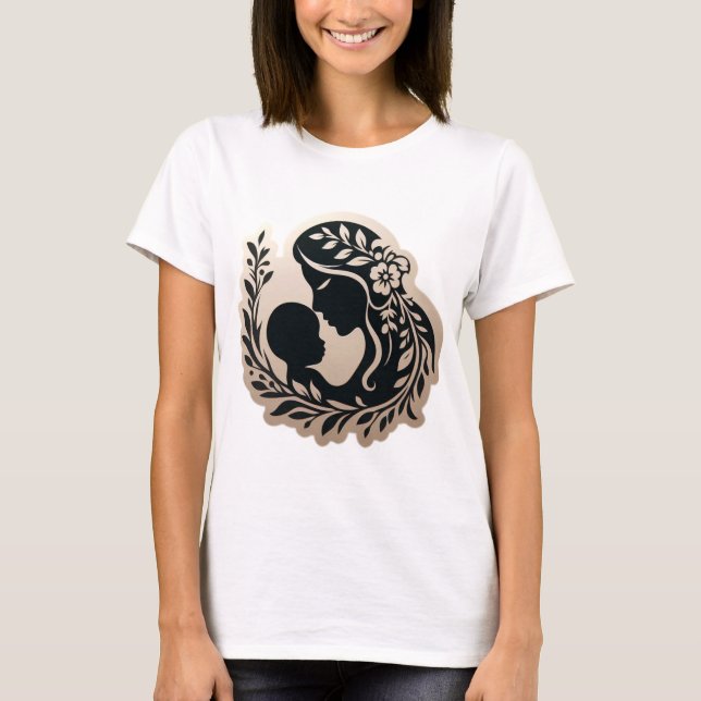 Mutterschaft T-Shirt (Vorderseite)