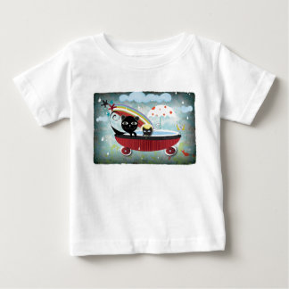 Mutterschafts- und Babykatzenbathtube Baby T-shirt