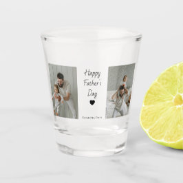 Mutterschussglas - Foto- und Kindernamen Schnapsglas