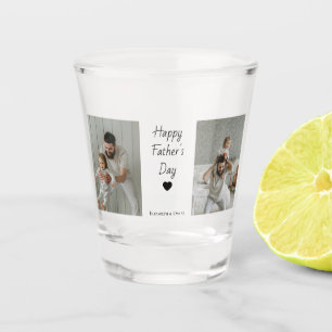 Mutterschussglas - Foto- und Kindernamen Schnapsglas