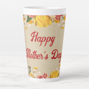 Muttertag 2024 mit heller Blüte Milchtasse