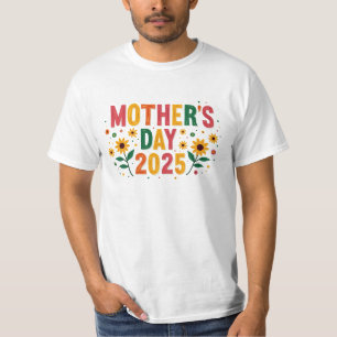 Muttertag 2025 Blume Thema Apparel T-Shirt