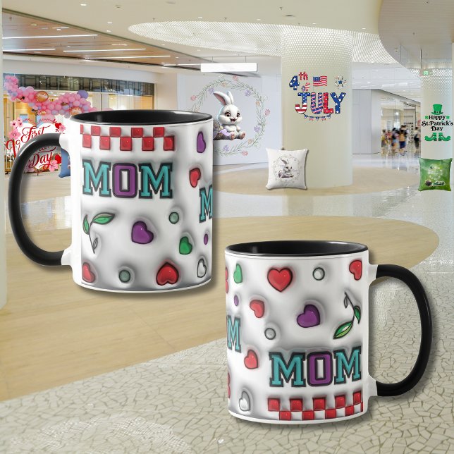 Muttertag "3D Effect Tasse" Tasse (Von Creator hochgeladen)