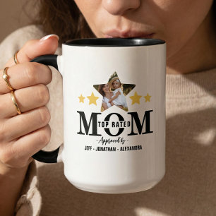 Muttertag 5 Sterne Mama Bewertung Top bewertete Ma Tasse